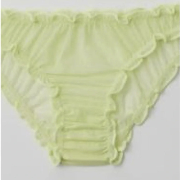 Out From Under Mesh Cheeky Undie, Lime, XL, NWT - Picture 2 of 5